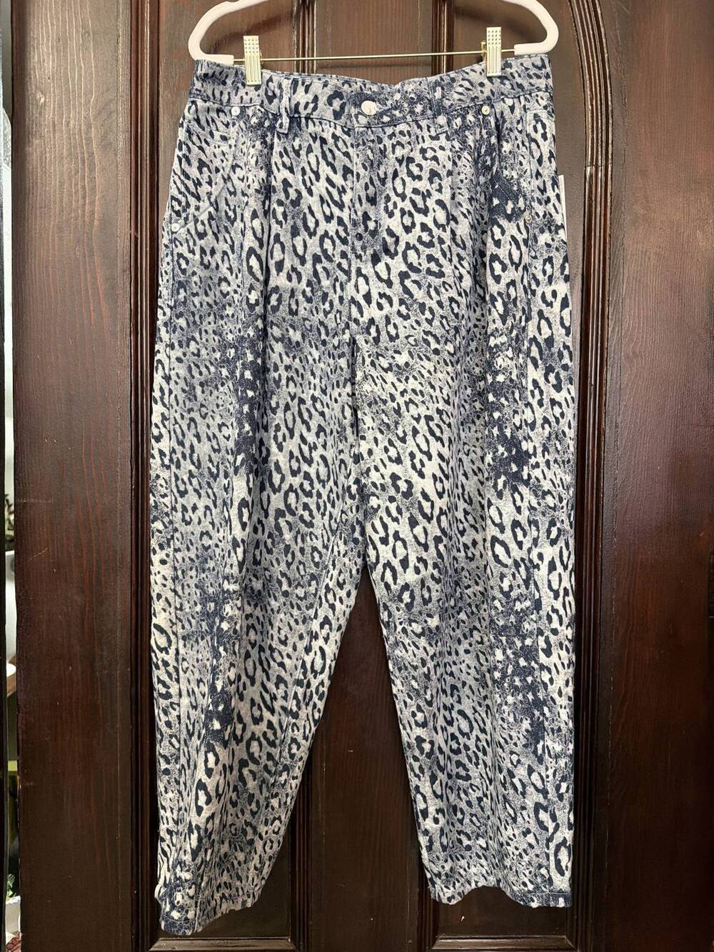 NEW TRIBAL women's party animal barrel jeans in denim blue